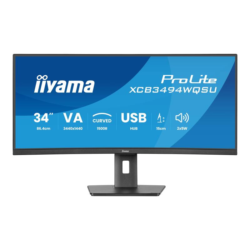 iiyama Monitor XCB3494WQSU-B1 XCB3494WQSUB1 (XCB3494WQSU-B1)