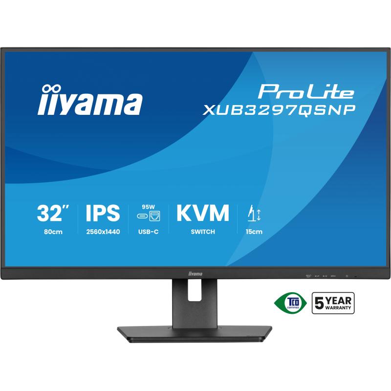 iiyama Monitor XUB3297QSNP-B1 XUB3297QSNPB1 (XUB3297QSNP-B1)