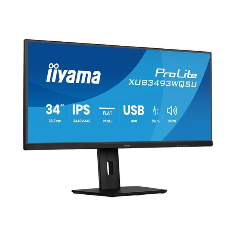 iiyama Monitor XUB3493WQSU-B6 XUB3493WQSUB6 (XUB3493WQSU-B6)