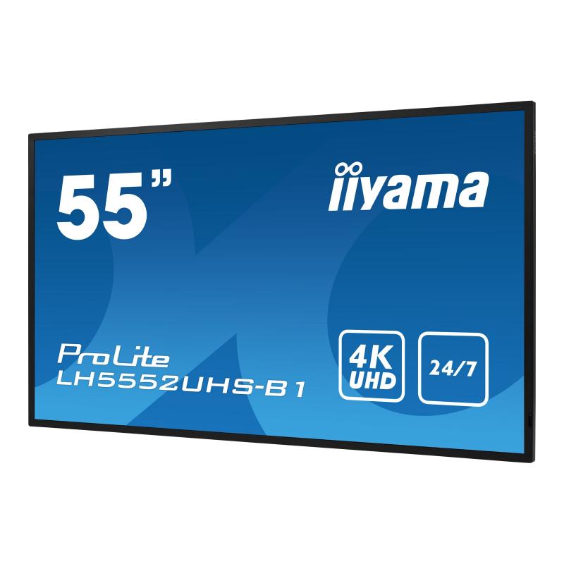 Iiyama ProLite LH5552UHS-B1 LH5552UHSB1 LED-backlit LEDbacklit LCD display (LH5552UHS-B1)