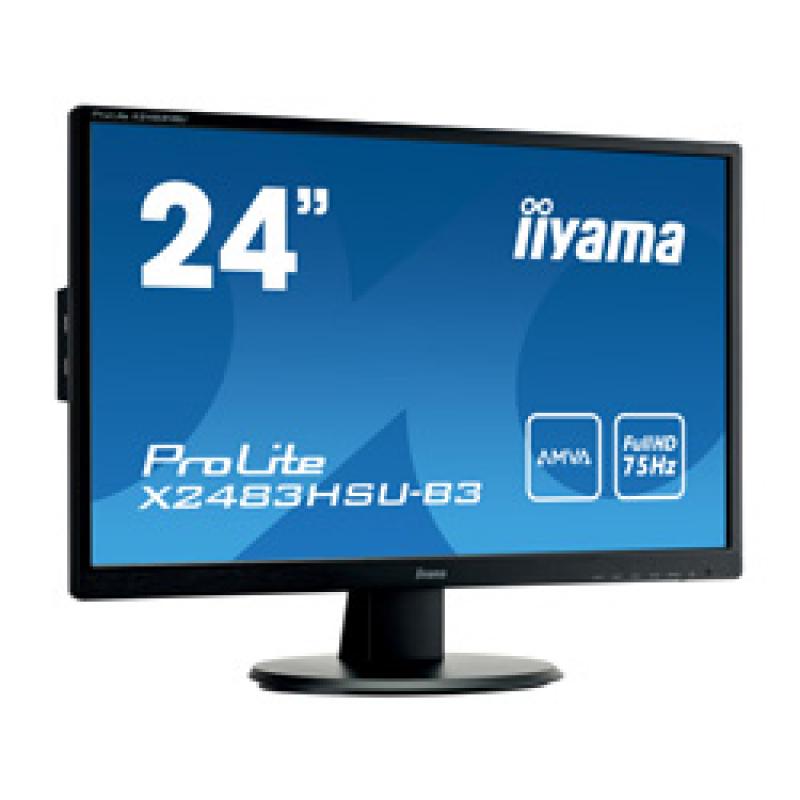 Iiyama ProLite X2483HSU-B3 X2483HSUB3 LED Monitor (X2483HSU-B3)