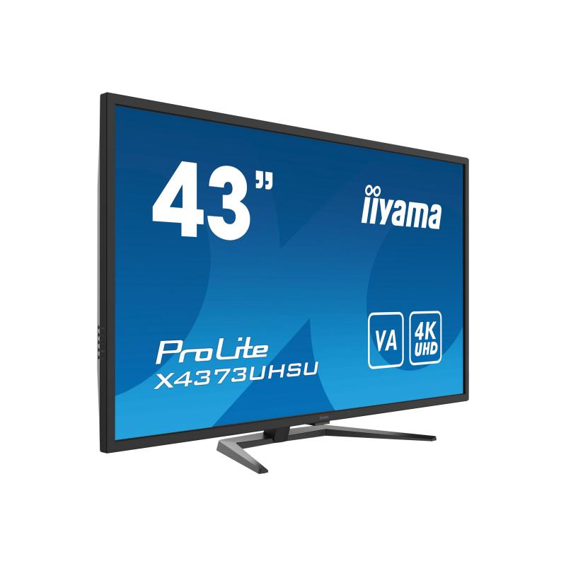 Iiyama ProLite X4373UHSU-B1 X4373UHSUB1 LED Monitor with TV Tuner (X4373UHSU-B1)