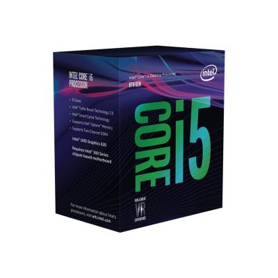 Intel CPU 1151-2 11512 INTEL Core i5-8400 i58400 2,8-4,0 2,84,0 GHz 9MB 6 6 Box 65W (BX80684I58400)