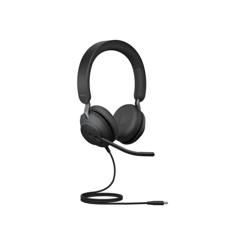 Jabra Evolve2 40 SE Stereo-Headset StereoHeadset (24189-999-799) (24189999799)