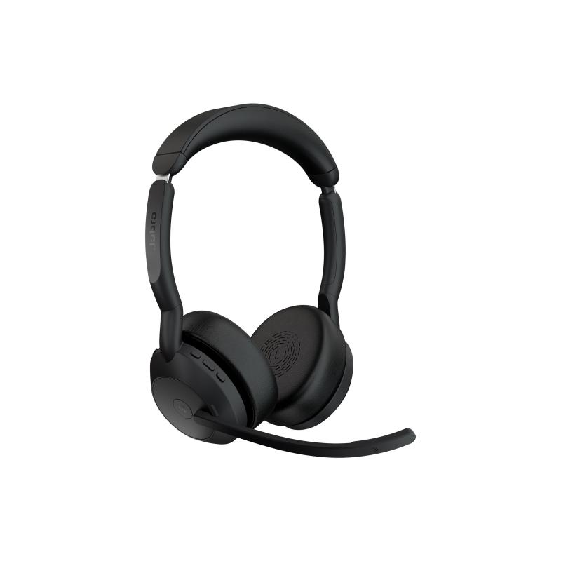 Jabra Evolve2 55 MS Stereo Headset On-Ear OnEar (25599-999-889) (25599999889)