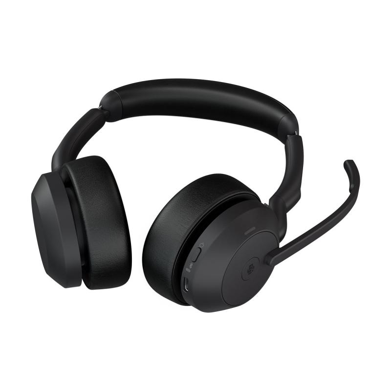 Jabra Evolve2 55 MS Stereo Headset On-Ear OnEar (25599-999-889) (25599999889)