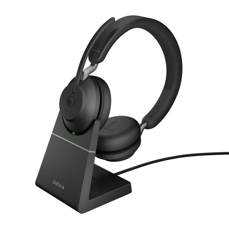 Jabra Evolve2 65 MS Stereo Headset On-Ear OnEar (26599-999-889) (26599999889)