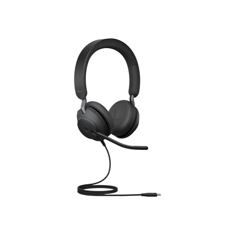 Jabra Headset Evolve2 40 SE MS Stereo USB-C USBC (24189-999-899) (24189999899)