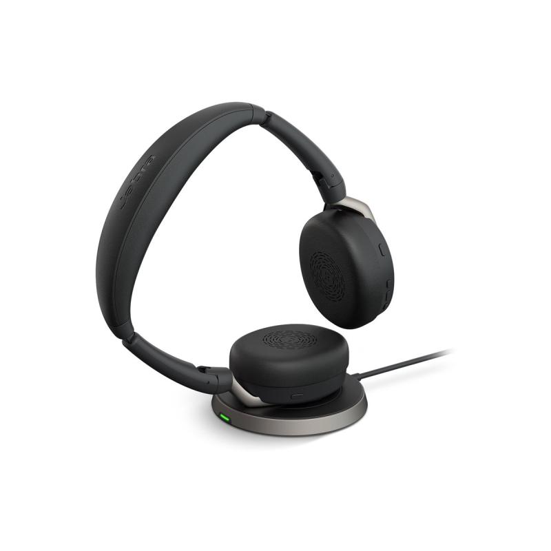 Jabra Headset Evolve2 65 Flex MS Stereo with Charging Dock (26699-999-889) (26699999889)
