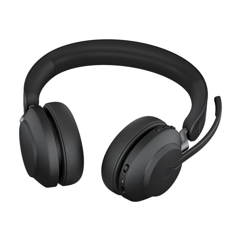 Jabra Headset Evolve2 65 UC Stereo Bluetooth USB-A Bluetooth USBA (26599-989-999) (26599989999)