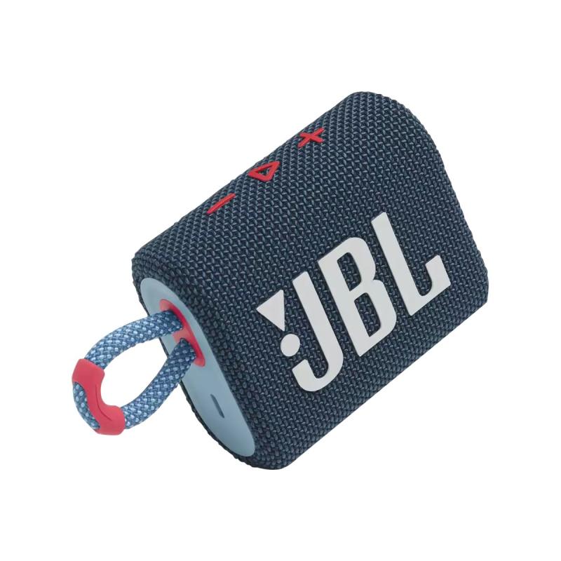 JBL Portable Speaker Go 3 blue pink Bluetooth (JBLGO3BLUP)