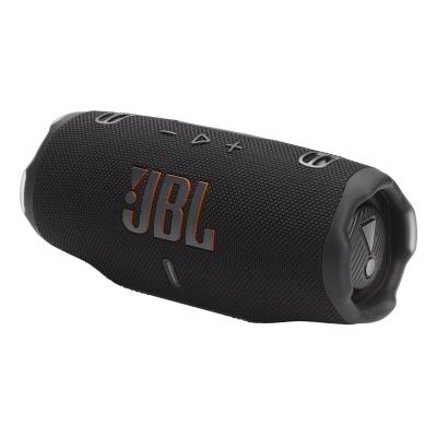 JBL Portable Stereo Speaker Charge 6 Black Schwarz (JBLCHARGE6BLK)