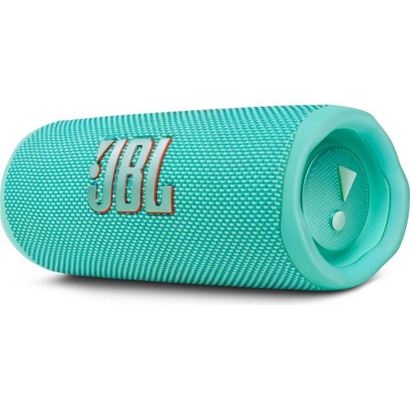 JBL Portable Stereo Speaker Flip 6 teal Bluetooth (JBLFLIP6TEAL)