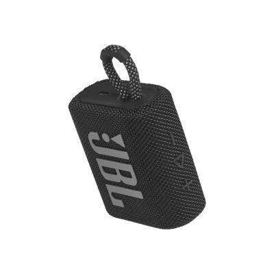 JBL Portable Stereo Speaker Go 3 black Schwarz Bluetooth (JBLGO3BLK)
