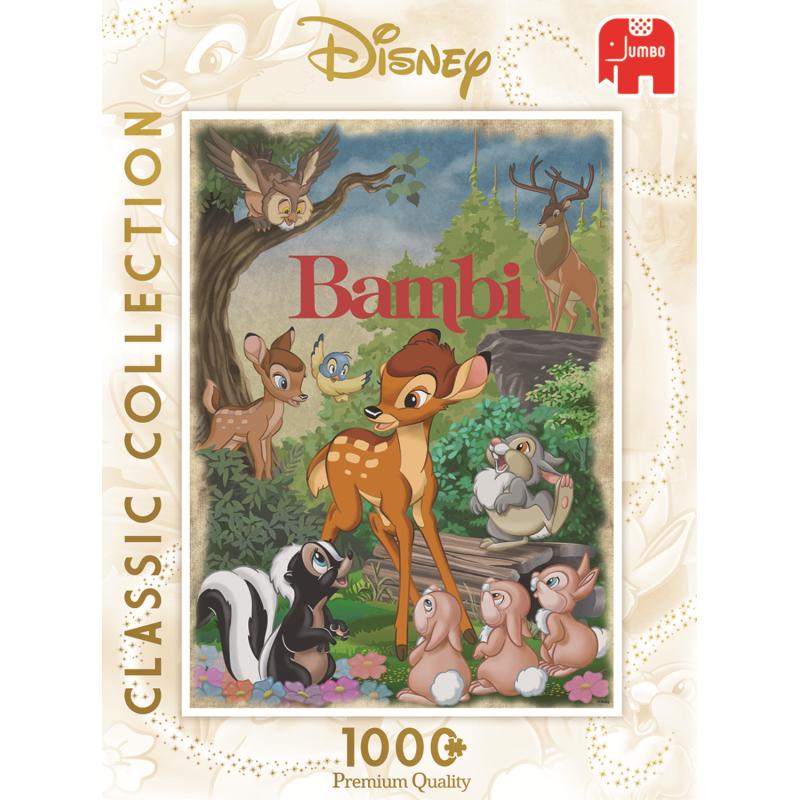 Jumbo Disney Classic Collection Bambi 1000 Teile Puzzle (19491)