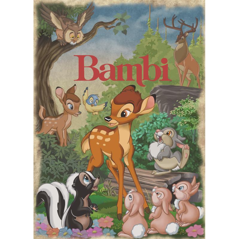 Jumbo Disney Classic Collection Bambi 1000 Teile Puzzle (19491)