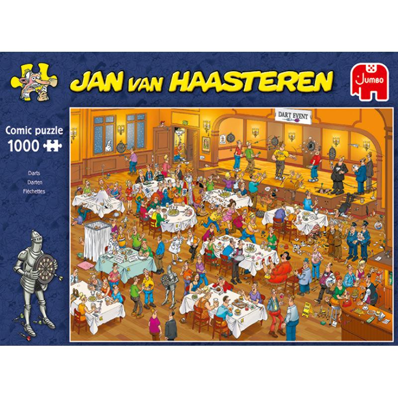 Jumbo Jan van Haasteren Das Dart-Turnier DartTurnier 1000 Teile Puzzle (19076 )