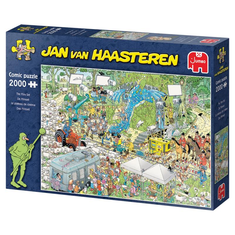 Jumbo Jan van Haasteren Das Filmset 2000 Teile Puzzle (20047)