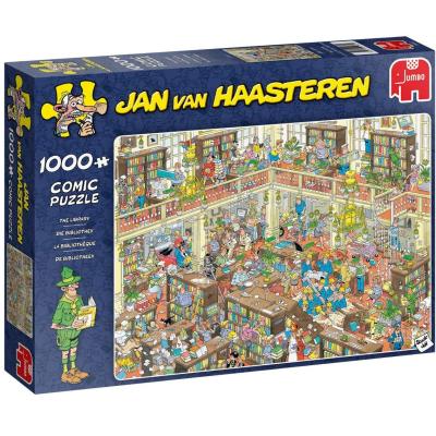Jumbo Jan Van Haasteren Die Bibliothek 1000 Teile Puzzle (19092)