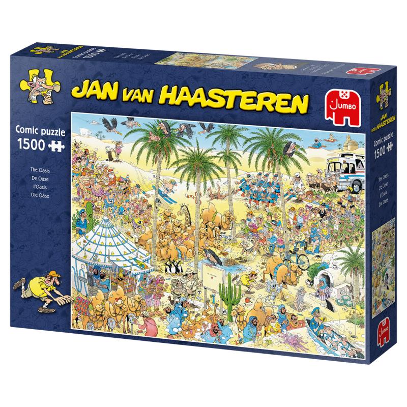 Jumbo Jan van Haasteren Die Oase 1500 Teile Puzzle (19059)