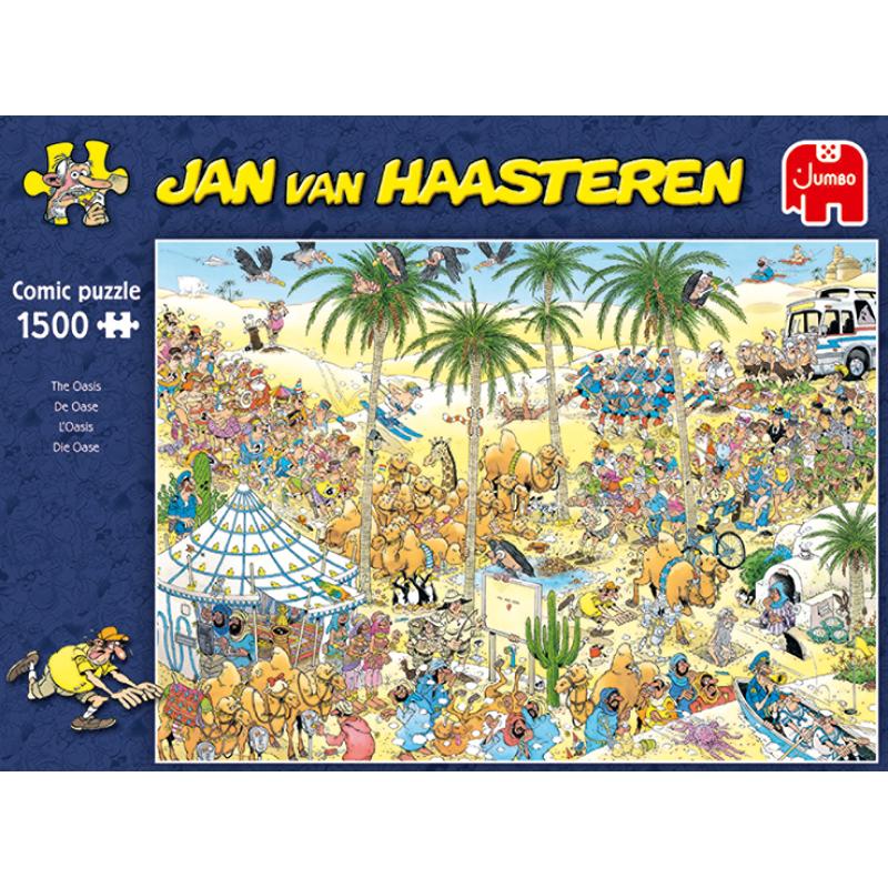 Jumbo Jan van Haasteren Die Oase 1500 Teile Puzzle (19059)