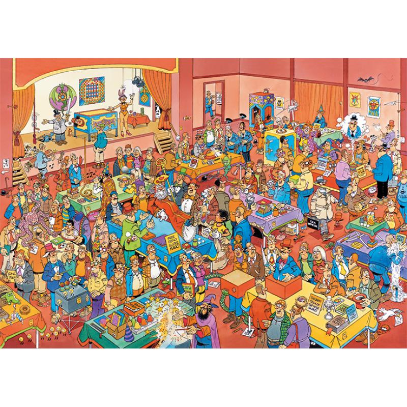 Jumbo Jan van Haasteren Die Zauberer Messe 1000 Teile Puzzle (19072)