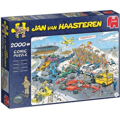 Jumbo Jan van Haasteren Formel 1 Der Start 2000 Teile Puzzle (19097)