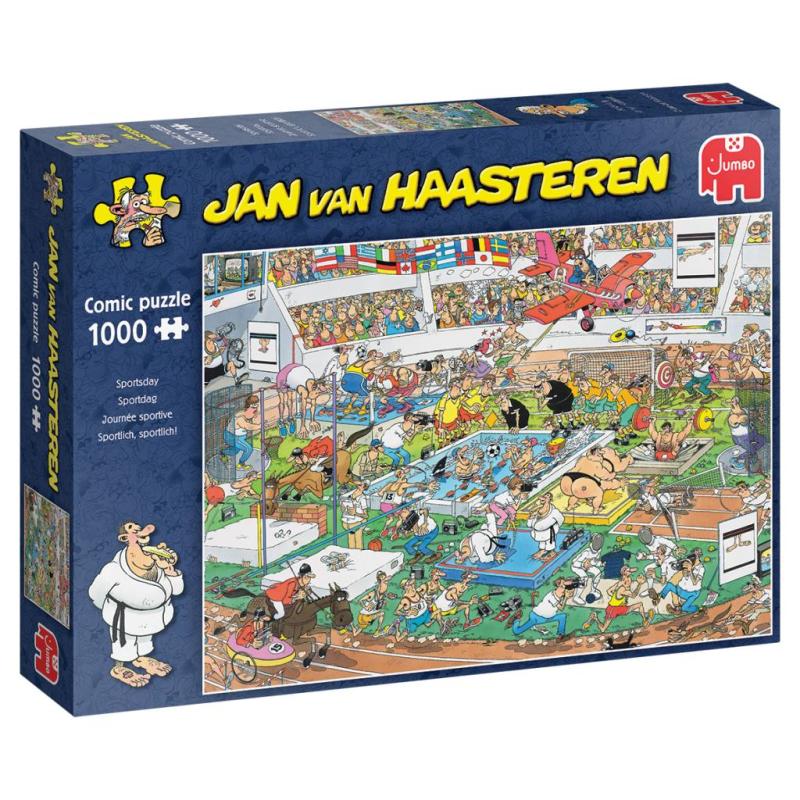 Jumbo Jan van Haasteren Sportlich, sportlich! 1000 Teile Puzzle (81906)