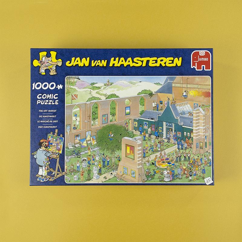 Jumbo Jan van Haasteren The Art Market Der Kunstmarkt 1000 Teile Puzzle (20022 )