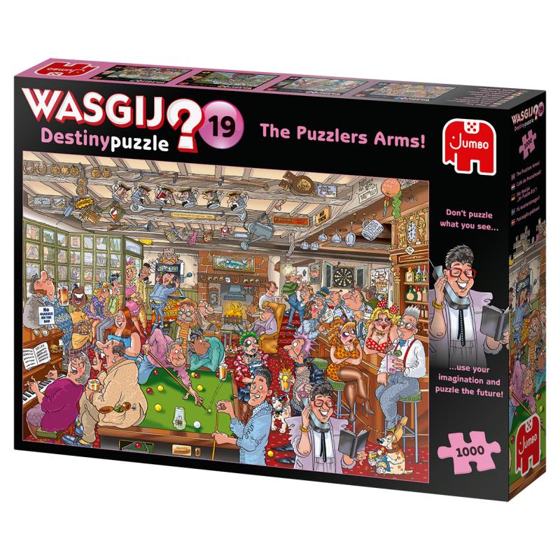 Jumbo Wasgij Destiny 19 Die Kneipe -Im Im -Eck- Eck 1000 Teile Puzzle (19166)