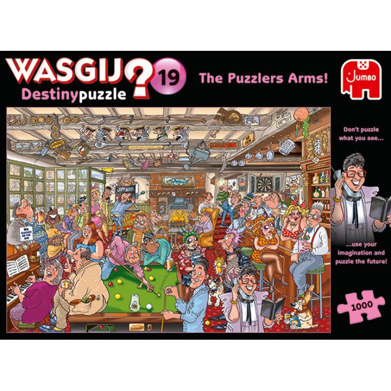 Jumbo Wasgij Destiny 19 Die Kneipe -Im Im -Eck- Eck 1000 Teile Puzzle (19166)