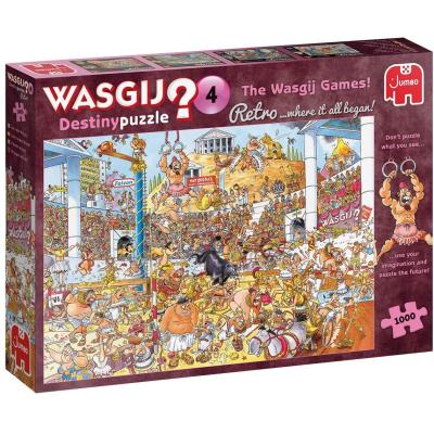 Jumbo Wasgij Retro Destiny 4 Die Wasgij-Spiele WasgijSpiele 1000 Teile Puzzle (19178)