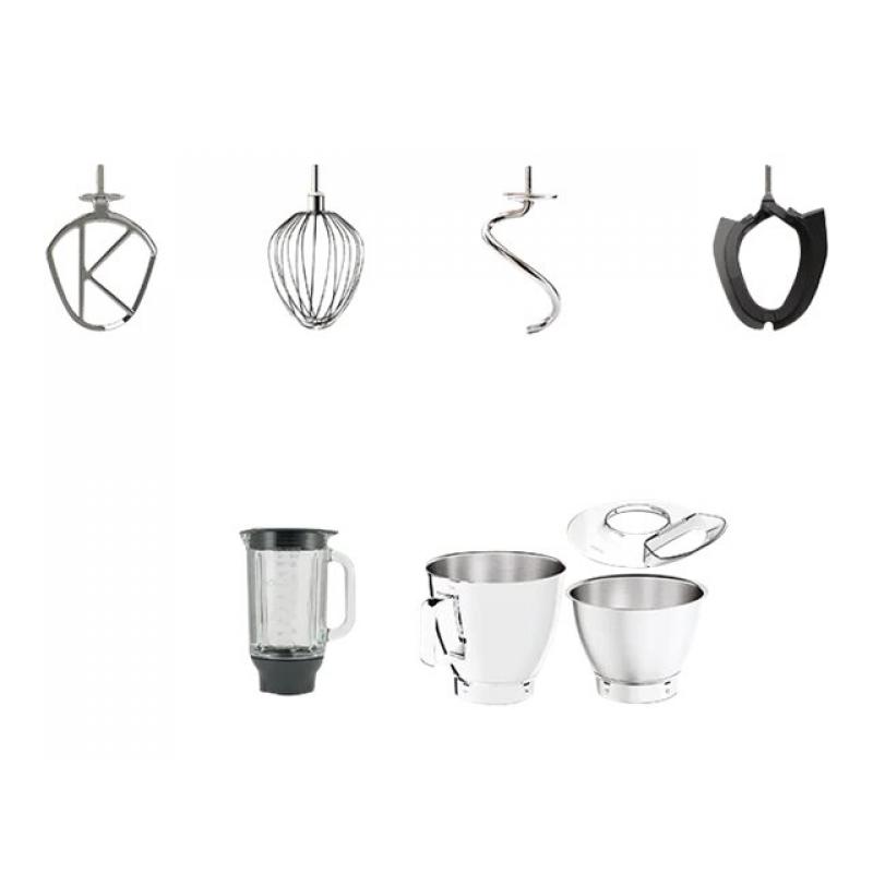 Kenwood Food Processor KVL85 124SI Kenwood124SI Kenwood 124SI Chef Baker XL titanium (KVL85.124SI)