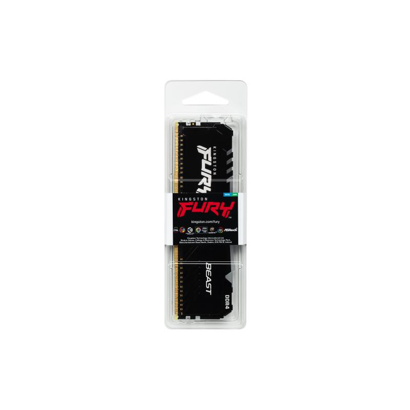 Kingston Fury Beast RGB DDR4 8GB 2666MHz (KF426C16BBA 8)