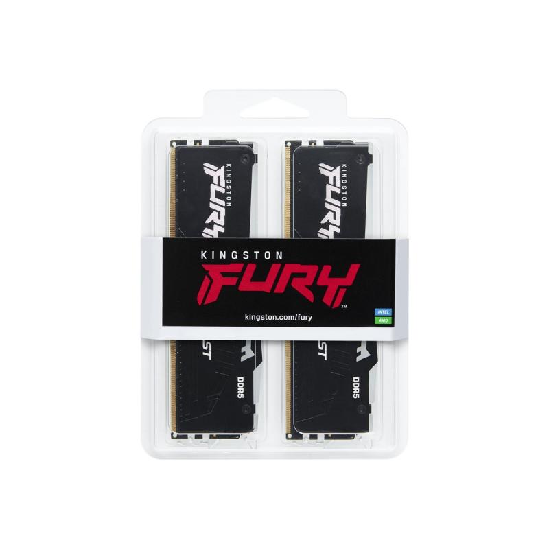 Kingston Fury Beast RGB DDR5 32GB (2x16GB) 5200MHz (KF552C40BBAK2-32) (KF552C40BBAK232)