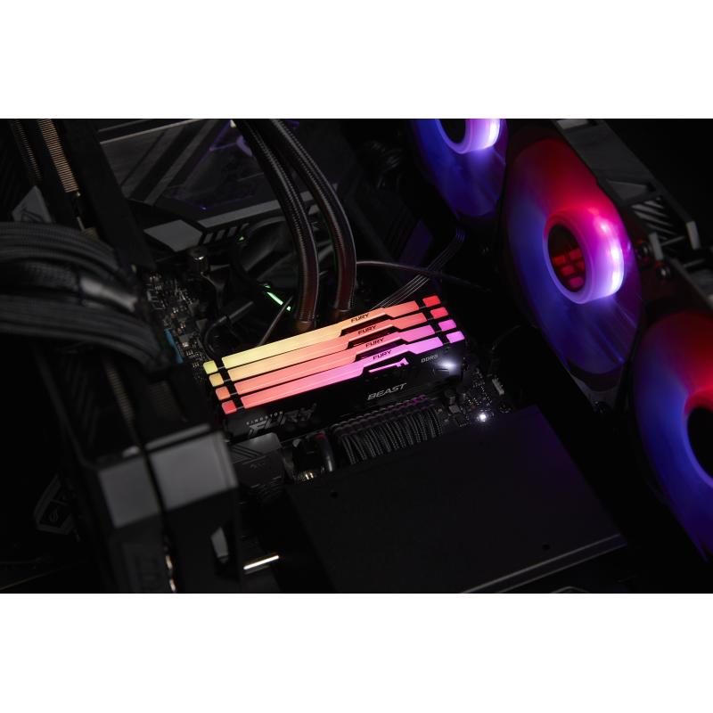 Kingston Fury Beast RGB DDR5 32GB (2x16GB) 5600MHz (KF556C40BBAK2-32) (KF556C40BBAK232)