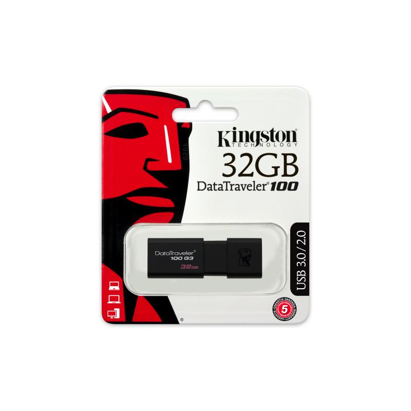 Kingston USB Stick DataTraveler 32 GB (DT100G3 32GB)