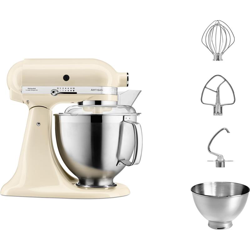 KitchenAid Food Processor Artisan 4,8L creme (5KSM185PSEAC)