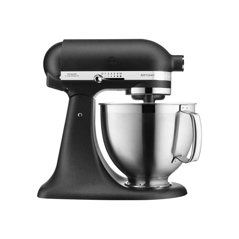 KitchenAid Food Processor Artisan 4,8L iron black Schwarz (5KSM185PSEBK)