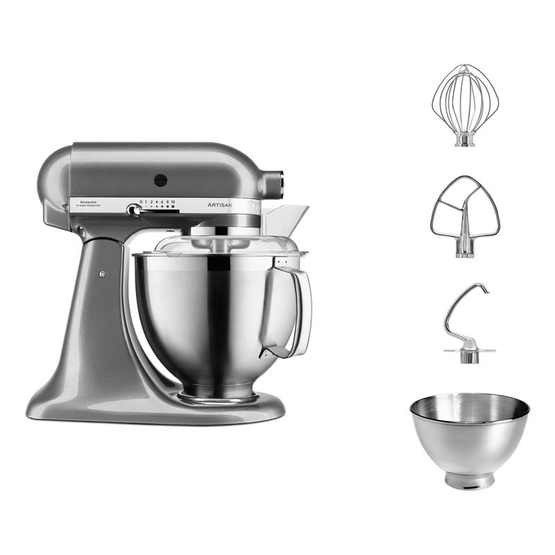 KitchenAid Food Processor Artisan 4,8L medallion silver (5KSM185PSEMS)