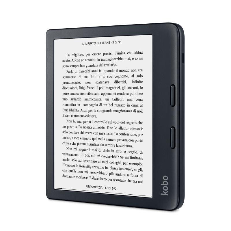 Kobo eBook-Reader eBookReader Libra 2 32GB Black Schwarz (N418-KU-BK-K-EP) (N418KUBKKEP)