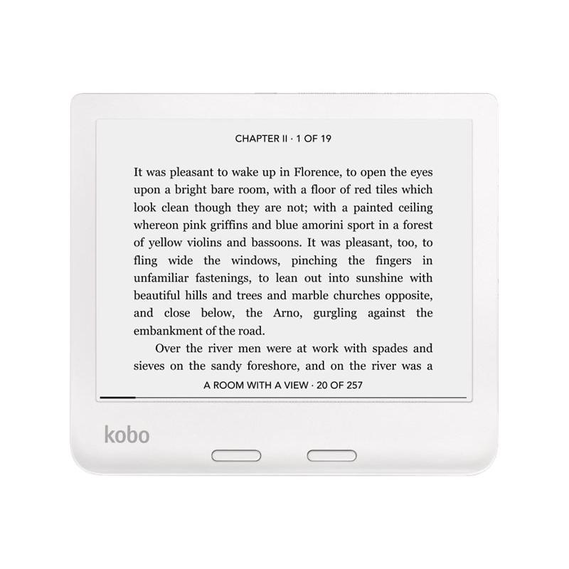 Kobo eBook-Reader eBookReader Libra 2 32GB White (N418-KU-WH-K-EP) (N418KUWHKEP)