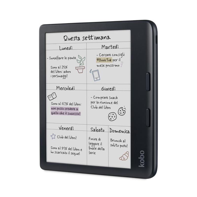 Kobo eBook-Reader eBookReader Libra Colour black Schwarz (N428-KU-BK-K-CK) (N428KUBKKCK)