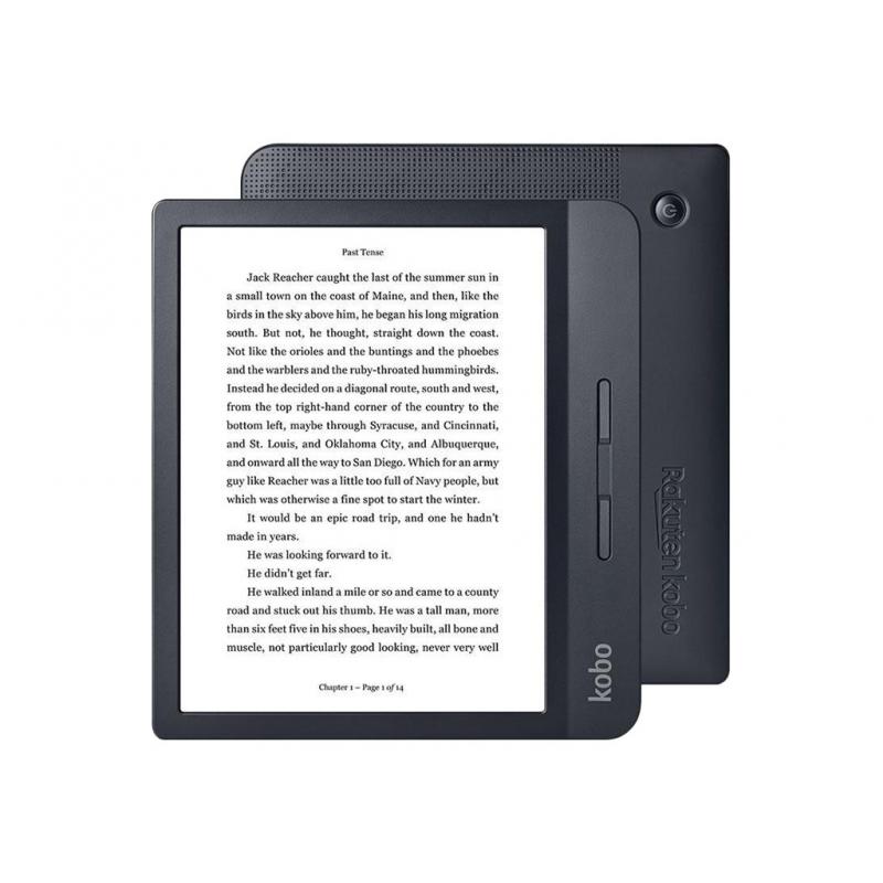 Kobo eBook-Reader eBookReader Libra H20 8GB Black Schwarz (N873-KU-BK-K-EP) (N873KUBKKEP)