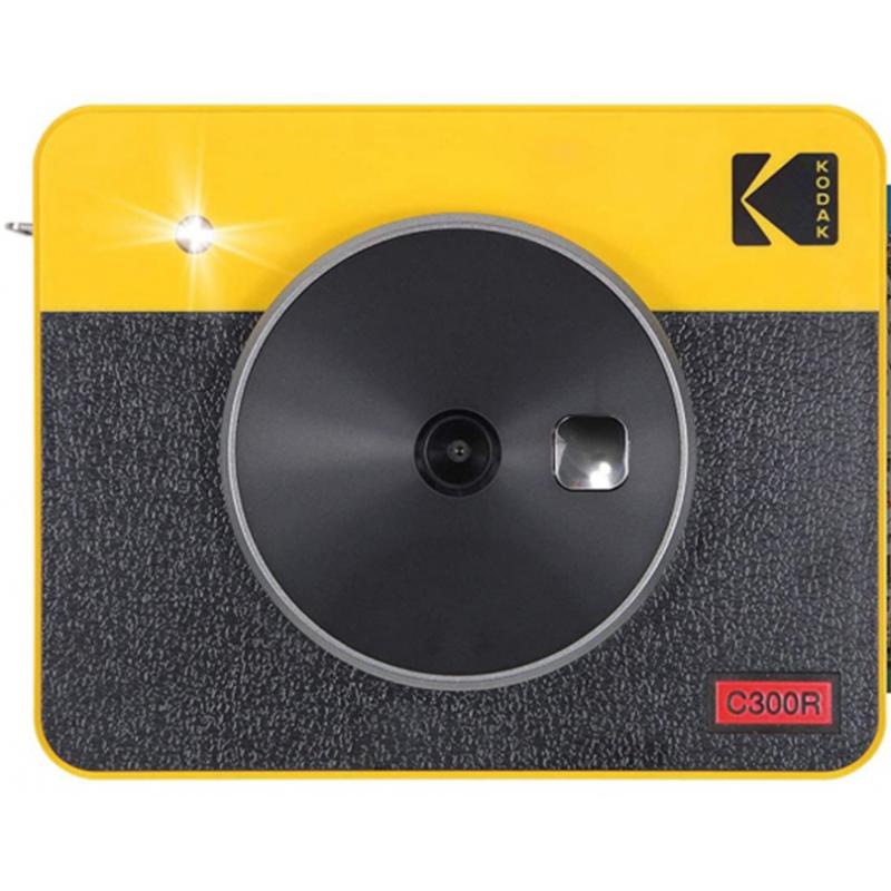 Kodak Instant Camera & Printer Drucker Mini Shot 3 Retro 4Pass 2in1 yellow Gelb (5525130)