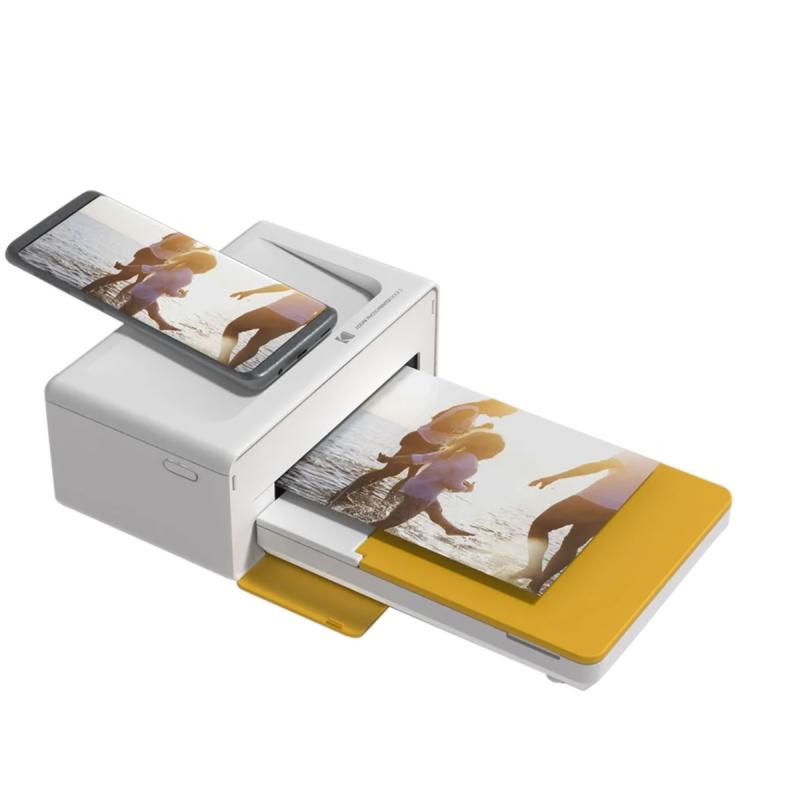Kodak Instant Photo Printer Drucker Dock Printer Drucker Plus 4Pass 4x6 yellow white (D460Y)