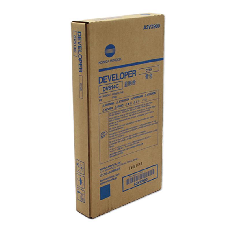 Konica-Minolta KonicaMinolta Developer DV-614 DV614 Cyan (A3VX900)