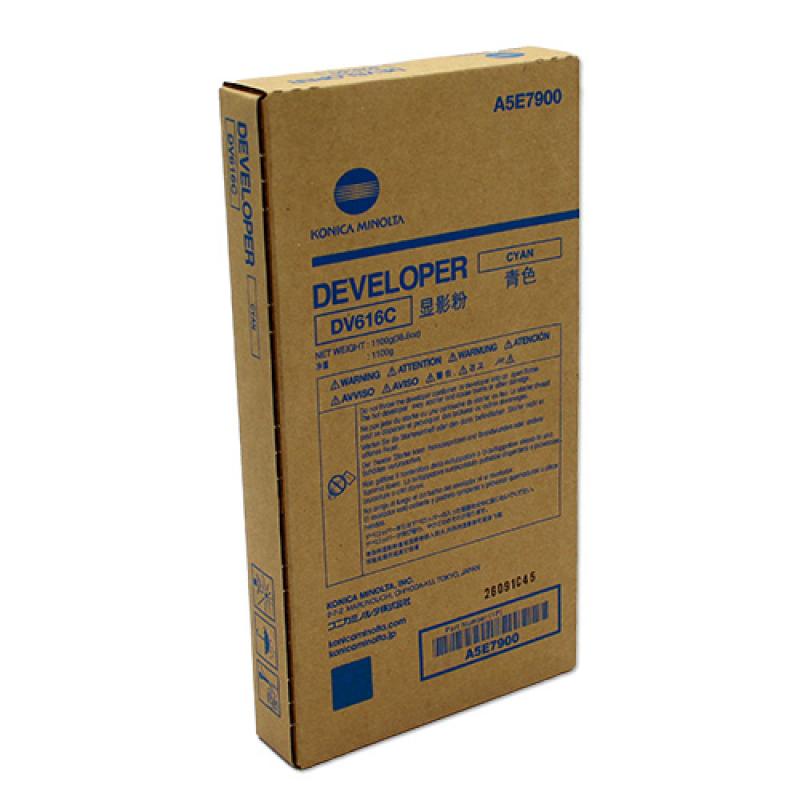Konica-Minolta KonicaMinolta Developer DV-616 DV616 Cyan (A5E7900)