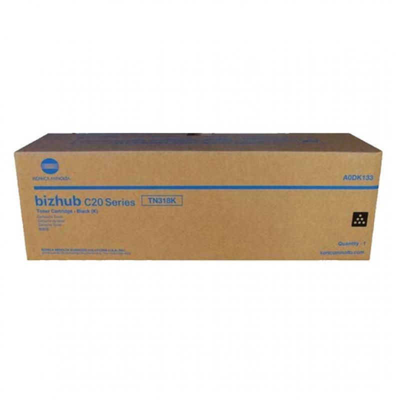 Konica-Minolta KonicaMinolta Toner TN-318 TN318 Black Schwarz (A0DK153)