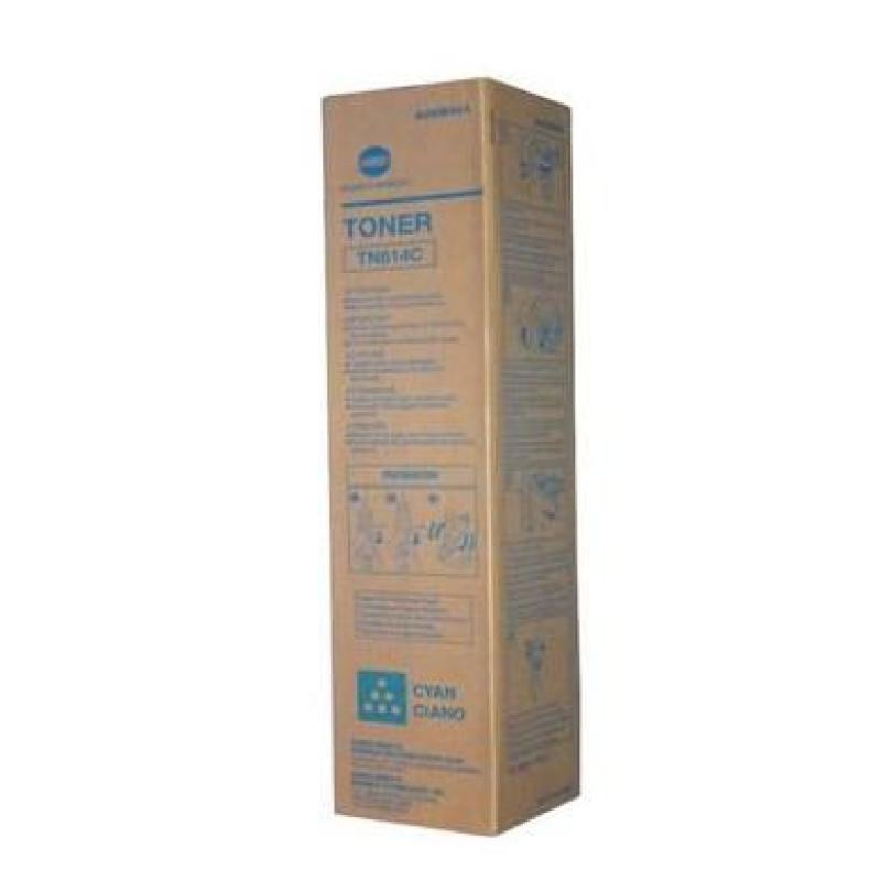 Konica-Minolta KonicaMinolta Toner TN-614 TN614 Cyan (A0VW454)